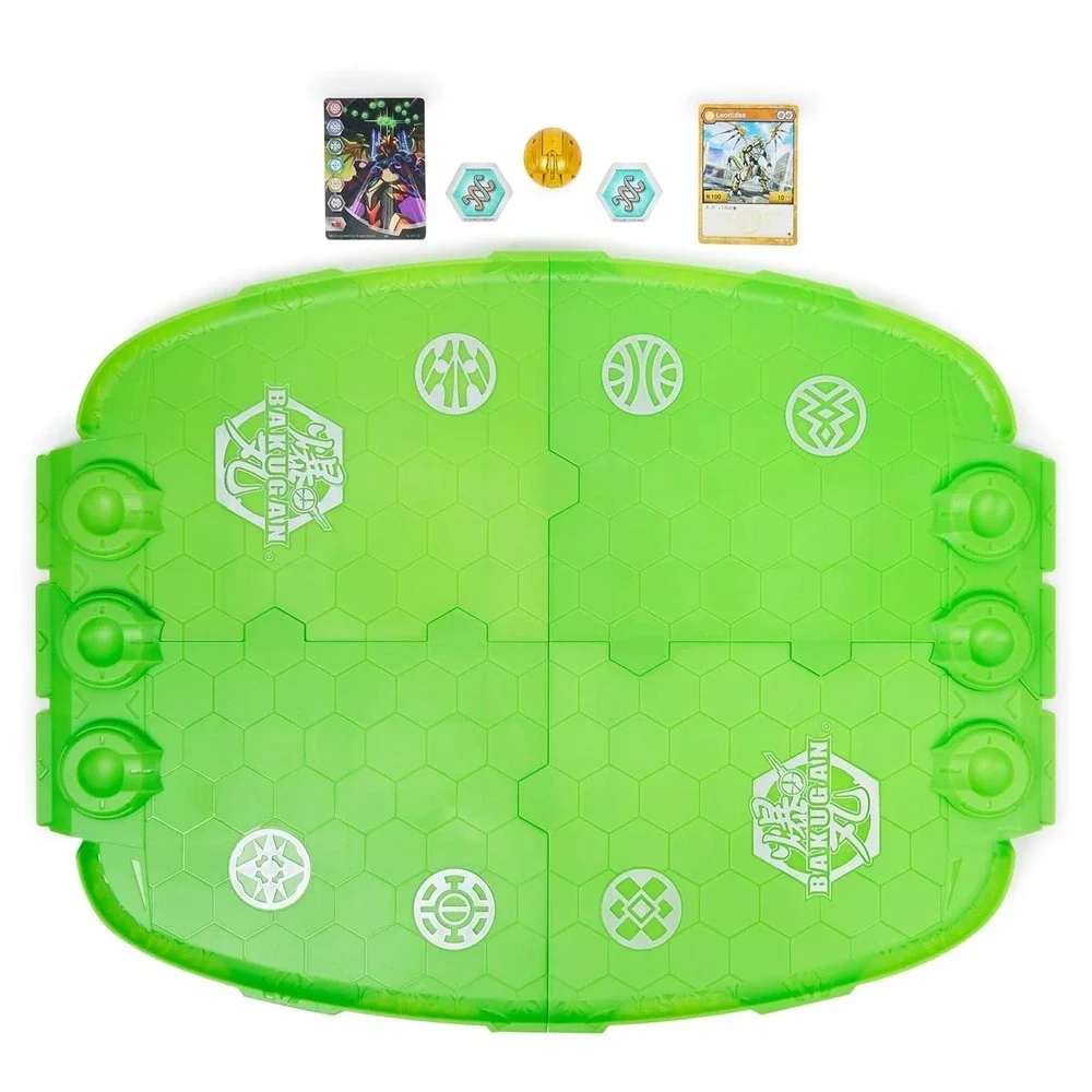 Bakugan Evo Battle Arena Exclusive Leonidas Neon Battle Surface Season 4 Toy